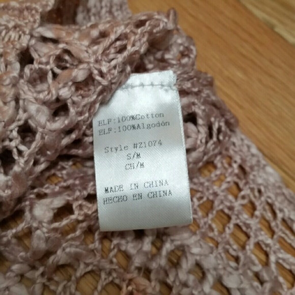 Beautiful Crochet Sweater NWT - Picture 5 of 7